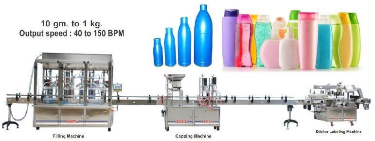 Lotion / Cream Packaging Line