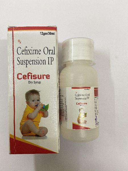 Cefisure Dry Syrup, Packaging Type : Plastic Bottle