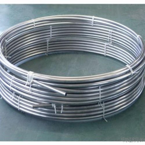 Stainless Steel Coil Tube, Color : Silver