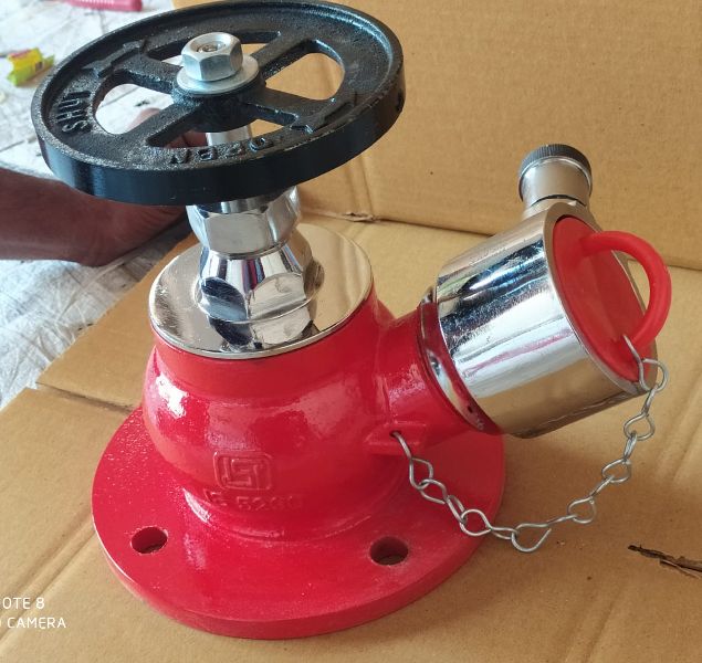 Fire fighting double hydrant valves, Size : 63mm