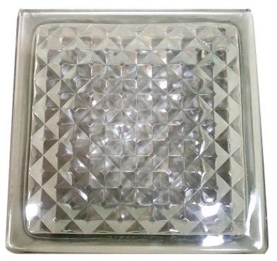 Decorative Glass Block, Pattern : Plain