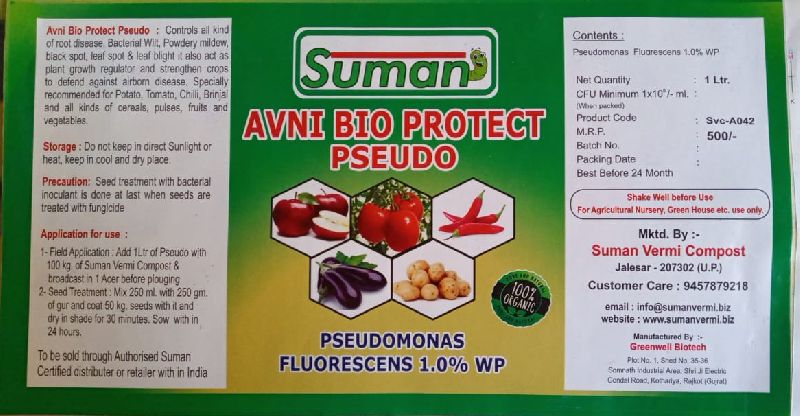Avni Bio Protect Fungicide, for Agriculture, Purity : 100%