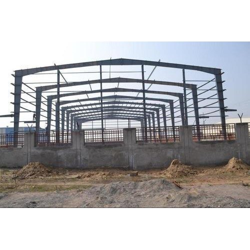 Galvanized Mild Steel Roofing Structure, for Industrial, Technique : Hot Rolled