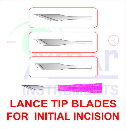 Amar Stainless Steel Lance Tip Knives, Packaging Type : Standard