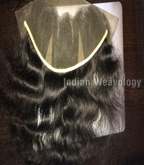 Indian Lace Frontal, Hair Grade : Hand Made