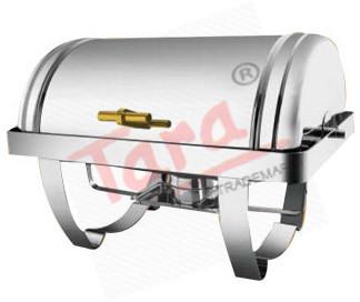 Stainless Steel Rectangular Roll Top, Color : Silver