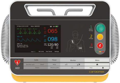 Defibrillator Machine, Certification : CE Certified, ISO 9001:2008