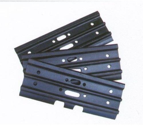 Rectangular Mild Steel Top Track Shoe Plates, Color : Black