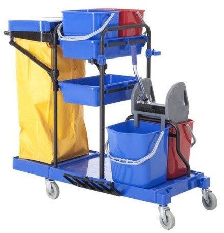 Green Revolution Housekeeping Carts, for Malls, Cafeteria, Hotels