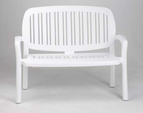 White Plastic Bench