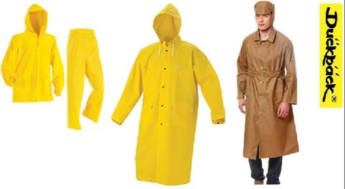 Solid Unisex Industrial Raincoats, Size : All Sizes