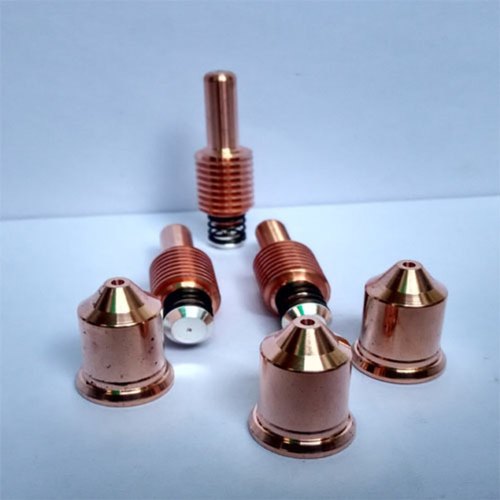 Copper Air Plasma Consumables, Length : 350 mm