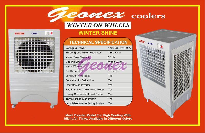 Fiber Winter Shine Air Cooler, Voltage : 220V