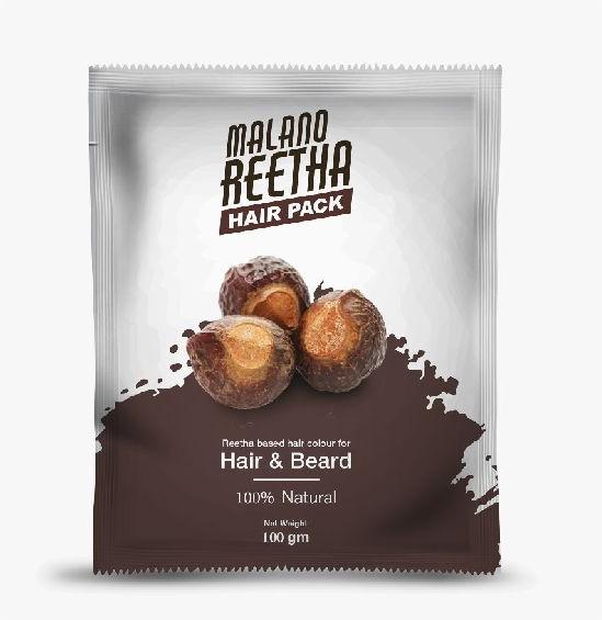 Malano Reetha Hair Pack, for Parlour, Personal, Feature : Easy Coloring, Gives Shining