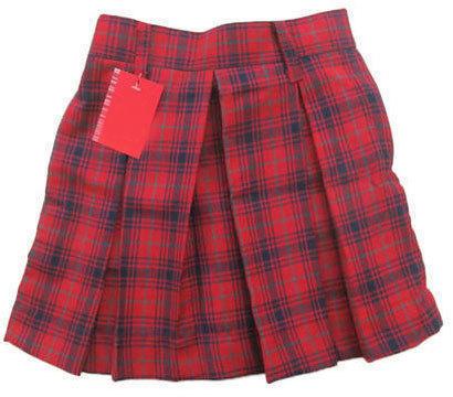 Cotton School Skirt, Color : Multicolor