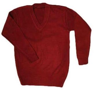 Plain Wool School Sweater, Size : M, XL
