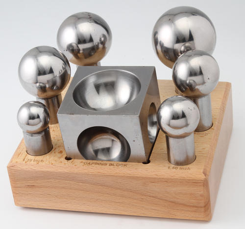 Wooden Dapping Punch Set