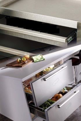 Stainless Steel Mount Drawer Slides