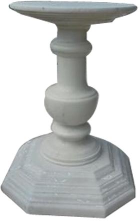 Marble Table Base, Color : White