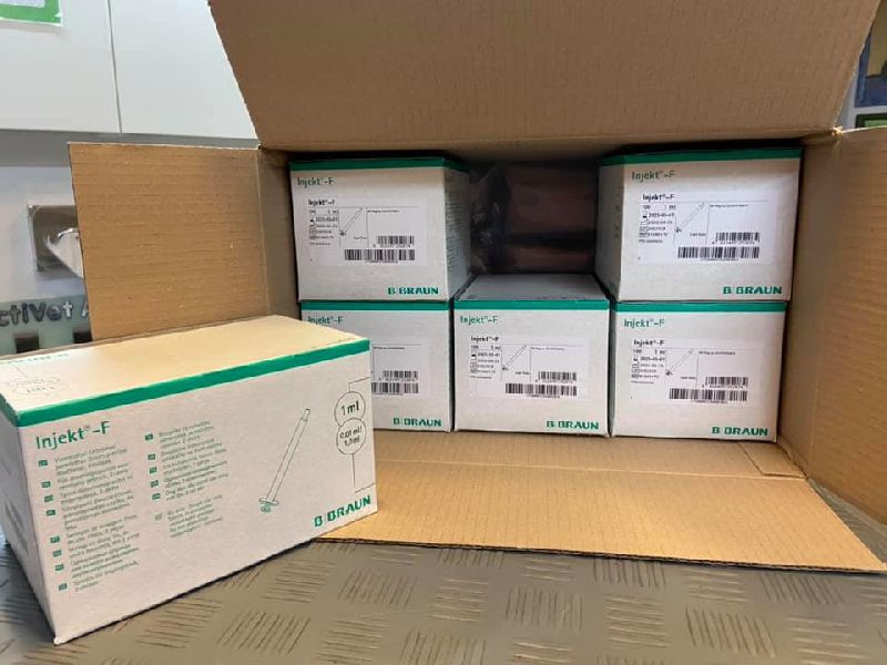 HDPE Polished Syringes, Brand Name : b braun