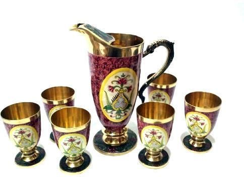 Brass Jug Set