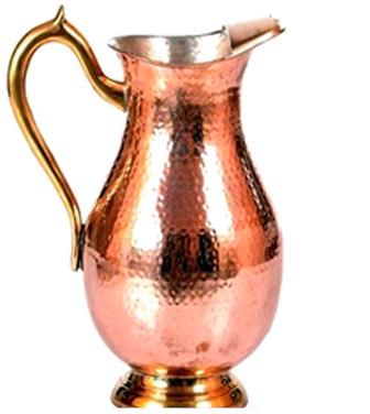 Polished Copper Antique Jug