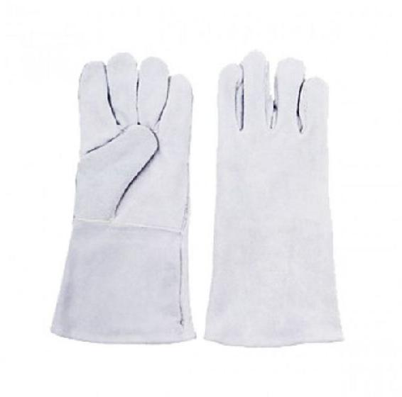 Plain Leather Hand Gloves , Size : M
