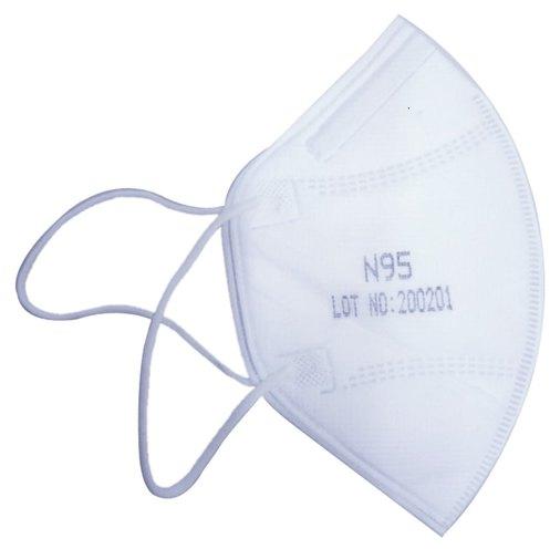 Plastic N95 Face Mask, for Clinics, Hospitals, Feature : High Durability, Hygenic, Lightweight