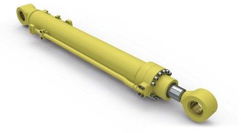 Cast Iron Hydraulic Cylinder, Color : Yellow