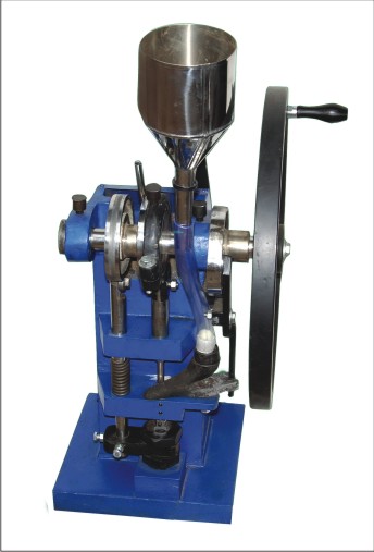 Manual Hand Operated Tablet Machine, Color : Blue