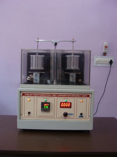 Electric Stainless Steel Disintegration Test Apparatus, for Industrial, Laboratory, Color : Grey