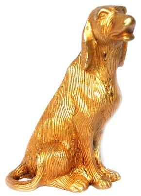 20 Kg Brass Dog Statue