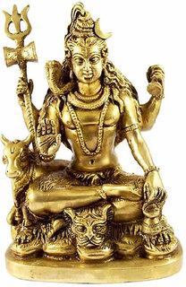 Brass Lord Shiva Statue