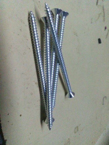 Mild Steel Pan Slotted Screw, for Fittings Use, Color : Grey, Silver