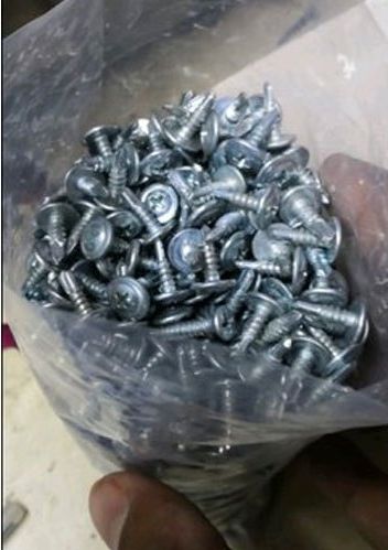 Stainless Steel Countersunk Head Screw, Color : Silver