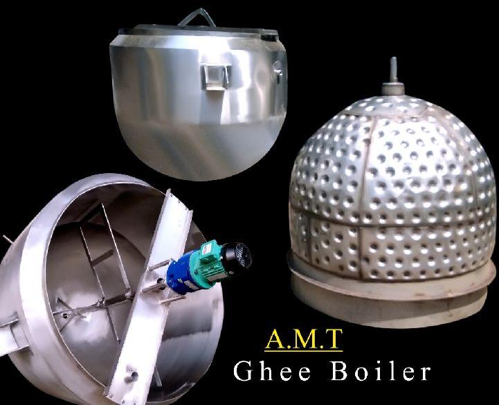 Stainless Steel Electric 100-1000kg Ghee Boiler, Certification : ISI Certified