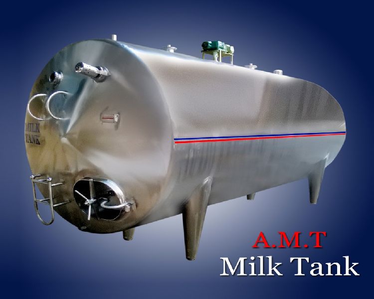 Stainless Steel Milk Tank, Capacity : 1000-5000L