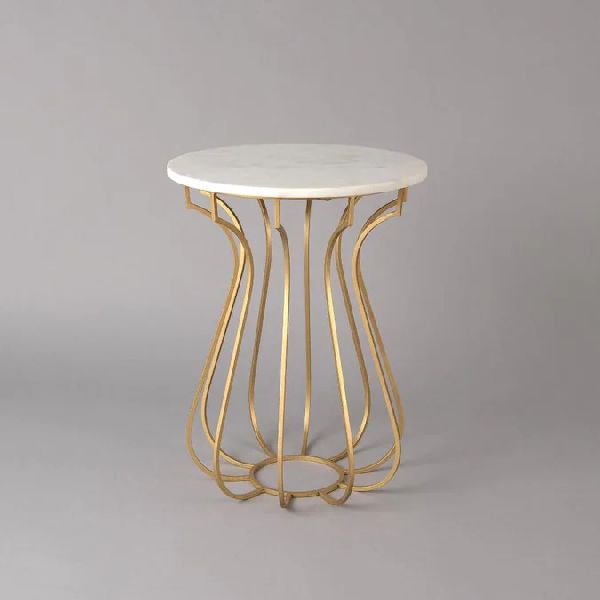 Metal Wire Round Side Table, for Home, Hotel, Feature : Good Quality