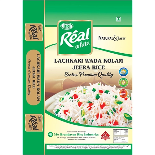 Organic Lachkari Wada Kolam Rice, Color : White - Brundhavan Rice