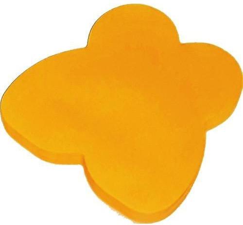 Butterfly Shape Paper Sticky Notes, Color : Yellow