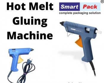 Smartpack Manaul Plastic Hot Melt Gluing Machine, for Glue