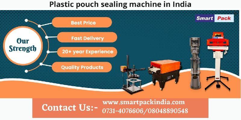 Plastic pouch sealing machine in India