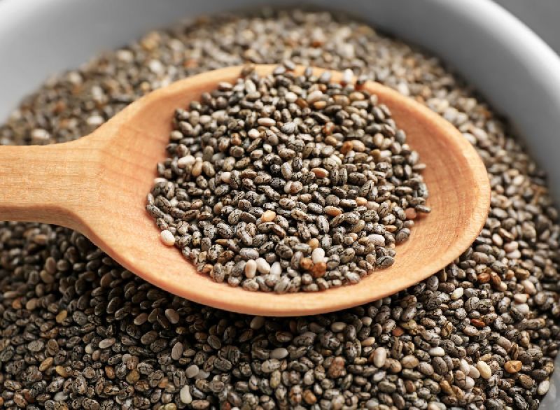 Chia Seeds, Color : Black