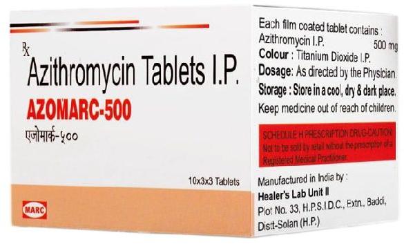 Azithromycin  500mg Tablets