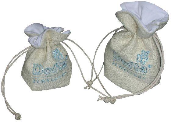 Printed Juco Promotional Jewelry Bag For Wedding, Gift