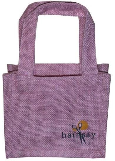Self Handle Small Jute Bag For Gift