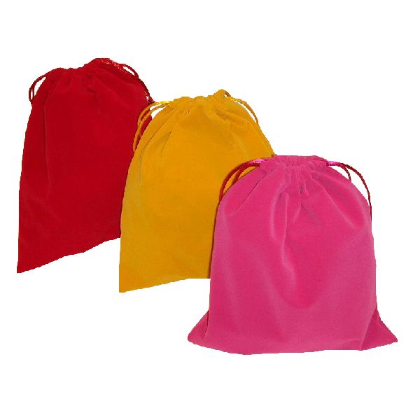 Velvet drawstring pouch, Usage : Gift