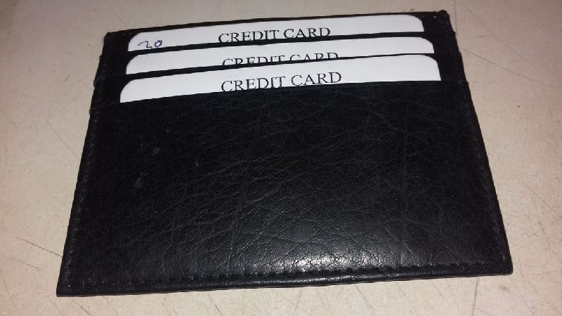 Leather ATM Card Holder, Shape : Rectengular