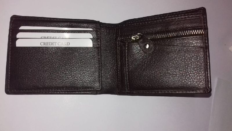 Leather Bi Fold Mens Wallet, Occasion : Formal, Causal