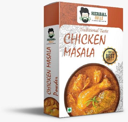 Herbal Uncle Blended chicken masala, Certification : FSSAI Certified